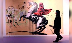 "بلا حدود" عنواناً للمعرض الفردي لفنان الشارع العالمي بانكسي